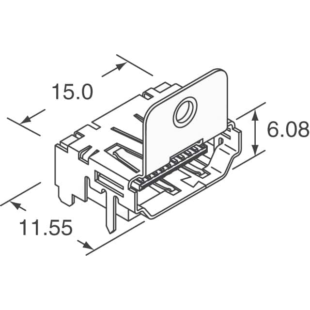 1-1747981-2 TE Connectivity AMP Connectors  USB DVI HDMI Connector Assemblies